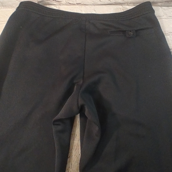 Adidas Originals Vintage 04  Mens Single Stripe Black Track Pants w Pockets M - Picture 14 of 16